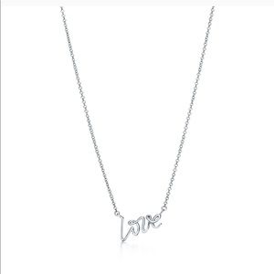 Tiffany & Co. Love pendant